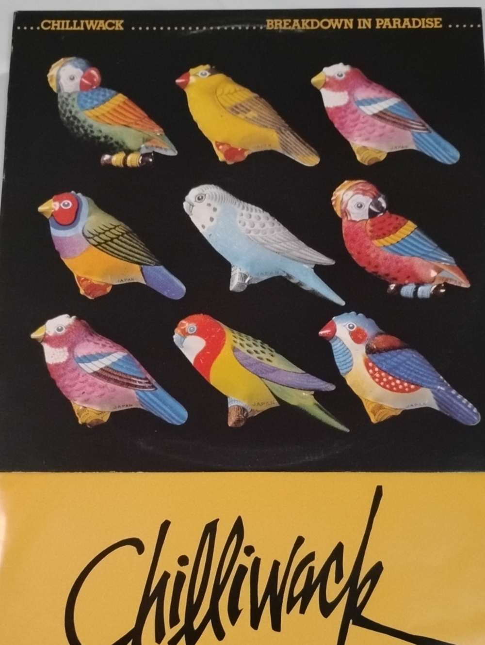 Chilliwack - Breakdown In Paradise - Original 1980s Vinyl Record